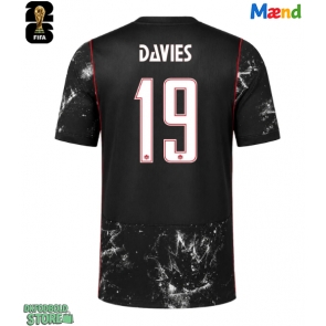 Canada Alphonso Davies #19 Replika Udebanetrøje VM 2026 Kortærmet
